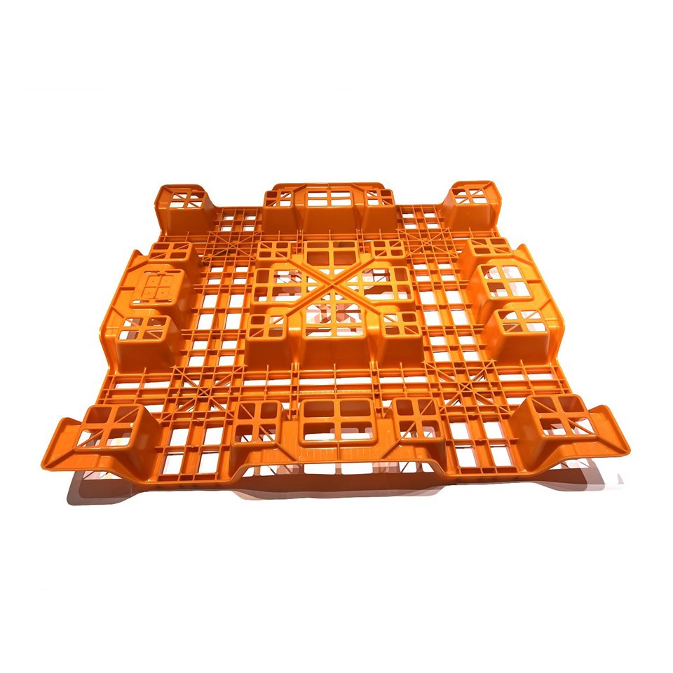Durable HDPE Four-Way Plastic Pallet for Bulk Handling image 2