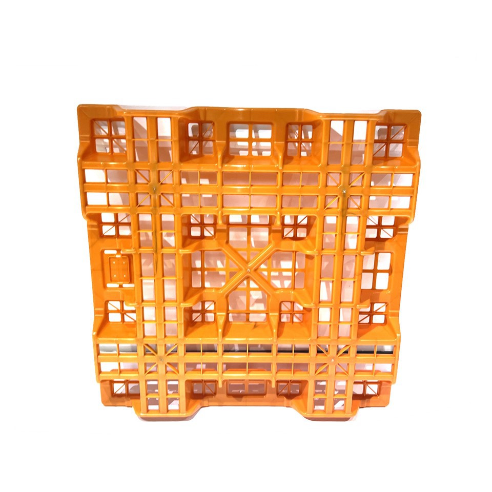 Durable HDPE Four-Way Plastic Pallet for Bulk Handling