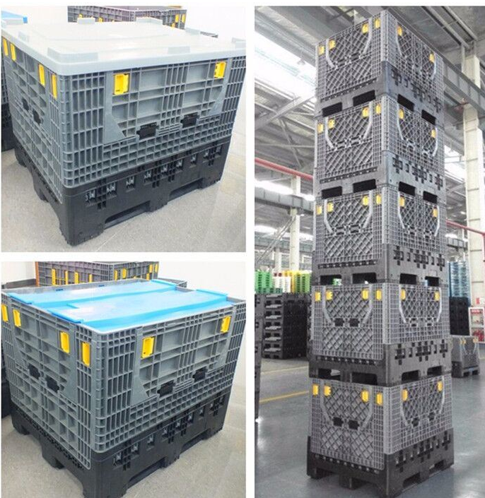 High-Quality HDPE Plastic Folding Boxes & Crates Manufacturer