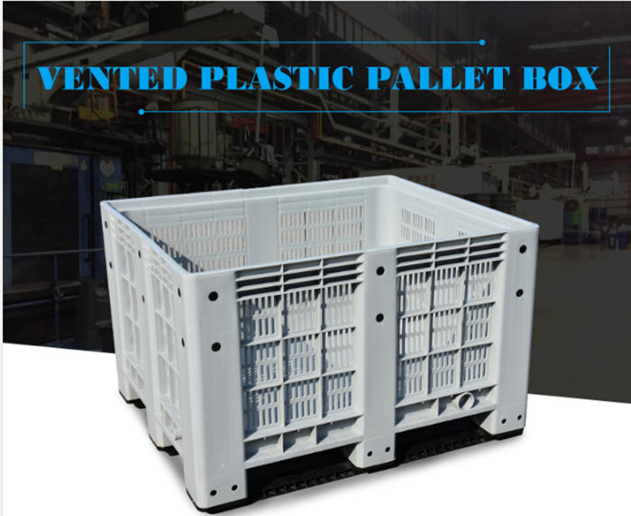 Durable Plastic Box Durable HDPE Stackable Plastic Moving Box Wholesale