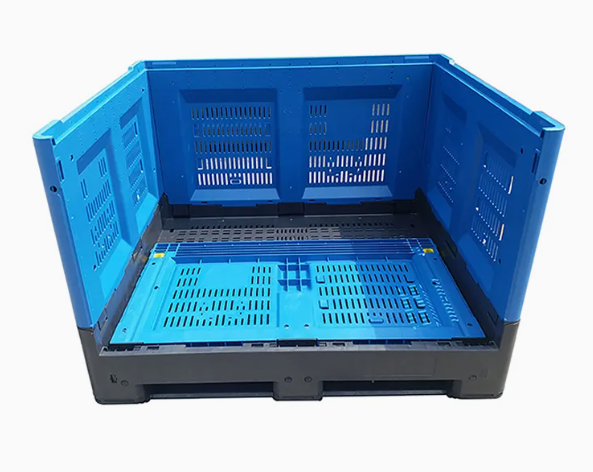 Heavy Duty Stackable Foldable Plastic Pallet Box for Logistics