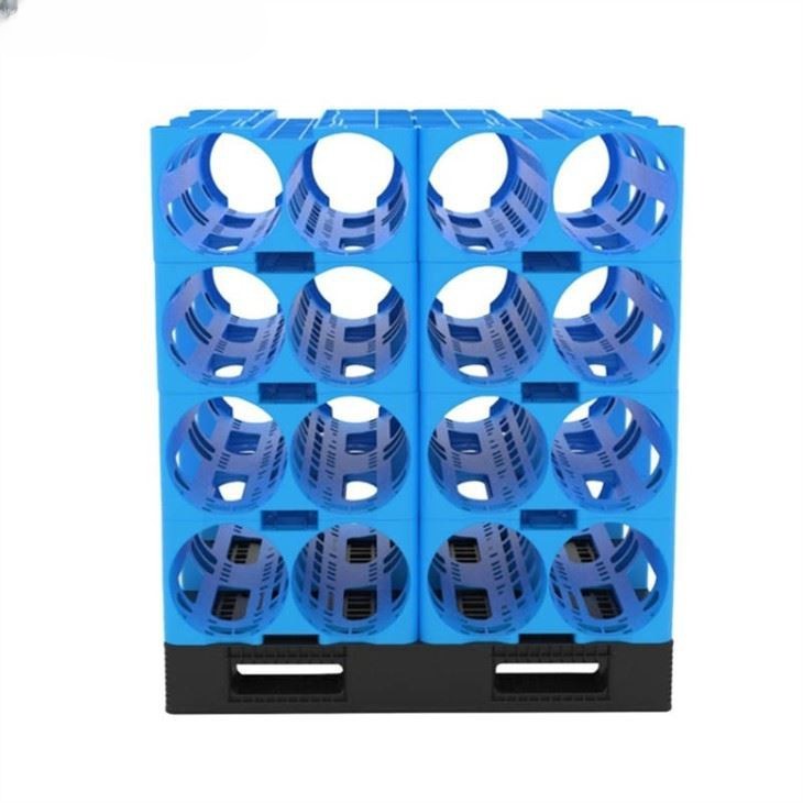 Durable HDPE Stackable Bottled Water Storage Racks image 3