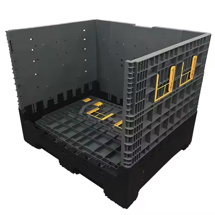 Durable HDPE Plastic Pallet Containers for Efficient Storage image 3