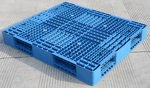 Heavy-Duty Double Deck Plastic Pallet HDPE Stackable