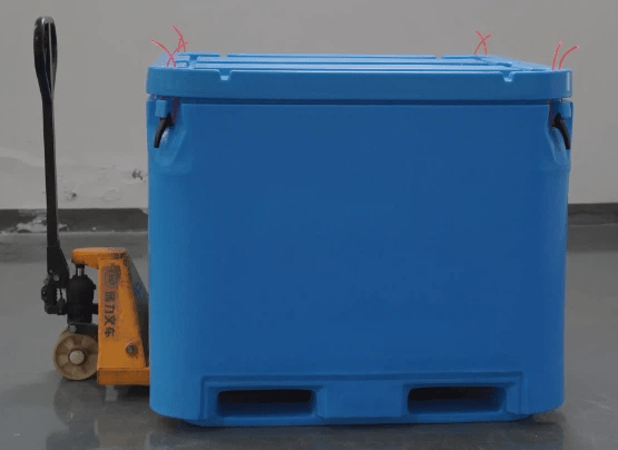 Heavy Duty Insulated HDPE Pallet Box for Logistics
