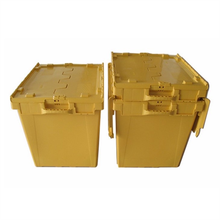 Durable Wholesale HDPE Moving Boxes - Stackable & Customizable image 2